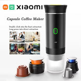Xiaomi MIJIA Wireless Portable Espresso Coffee Maker – 3-in-1 Capsule & Powder Machine for Car, Home & Camping - Himpall